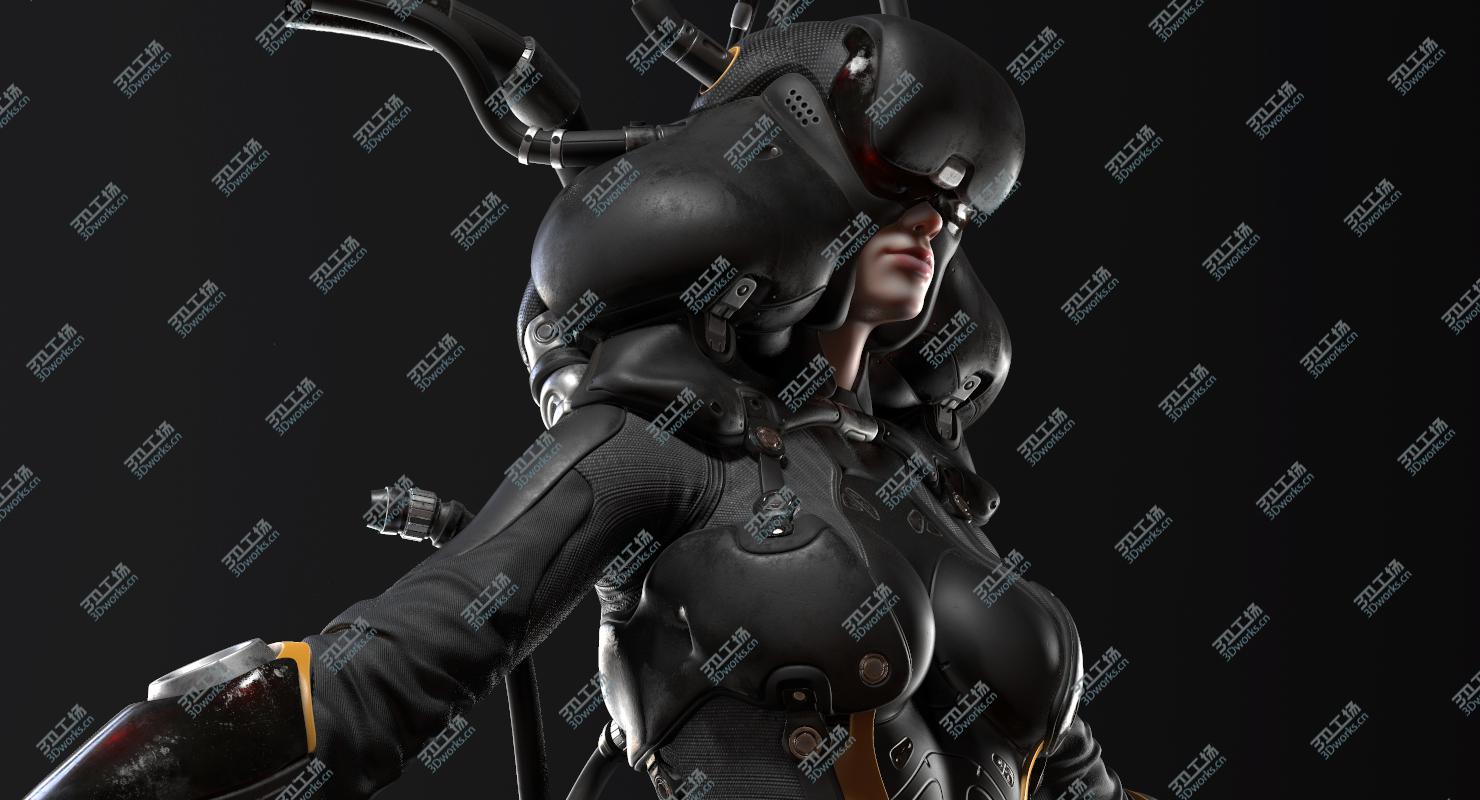 images/goods_img/2021040234/Sci-fi Cyborg Pilot 3D model/4.jpg